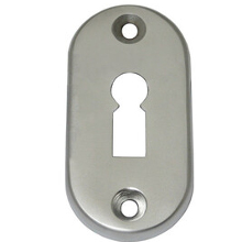 Escutcheon 66x33mm Key Hole